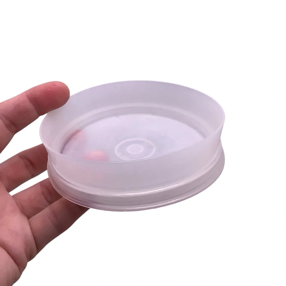Vintage Tupperware Hamburger Press Keeper Set 882 883 884 Patty Mold No Lid